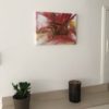 Tableau Acrylique Red Series - 1 Dimensions 40x30x2 cm Décoration Murale Accrochée